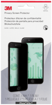 3M Blickschutzfolie für Apple iPhone 6 6s 7 8 Hochformat