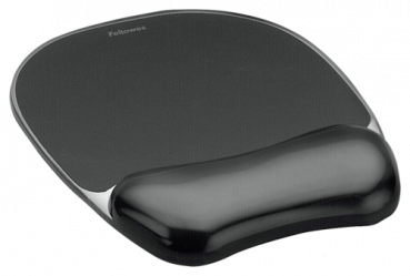 Fellowes Crystal Gel Maus Handgelenkauflage schwarz