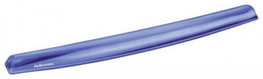 Fellowes Crystal Gel Tastatur Handgelenkauflage blau
