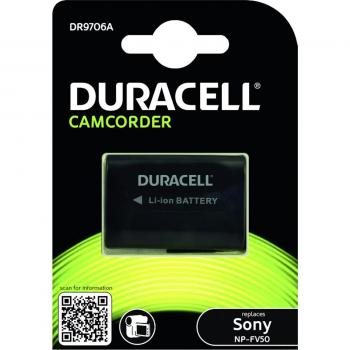 Duracell Li-Ion Akku 650 mAh für Sony NP-FV50