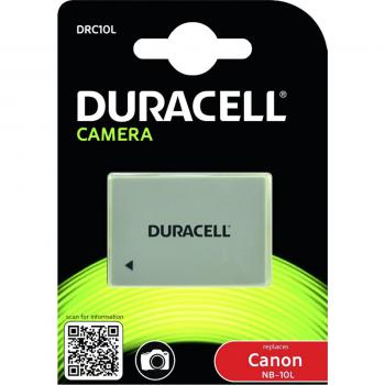 Duracell Li-Ion Akku 820 mAh für Canon NB-10L