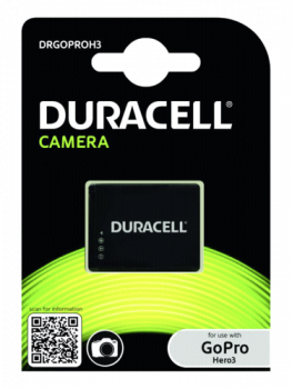 Duracell Li-Ion Akku 1000 mAh für GoPro Hero 3