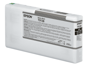 Epson Tintenpatrone matte black T 913 200 ml              T 9138