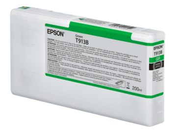 Epson Tintenpatrone grün T 913 200 ml              T 913B