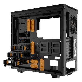 be quiet! PURE BASE 600 Orange Window Gehäuse