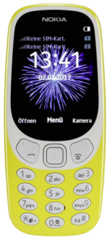 Nokia 3310 Dual Sim Yellow