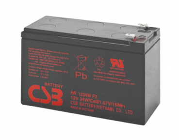 PowerWalker 12V/9Ah CSB VRLA Blei-Gel Akku