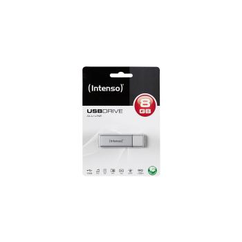 12x1 Intenso Alu Line silber 8GB USB Stick 2.0