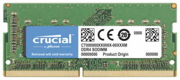 Crucial 16GB DDR4 2400 MT/s CL17 PC4-19200 SODIMM 260pin for Mac