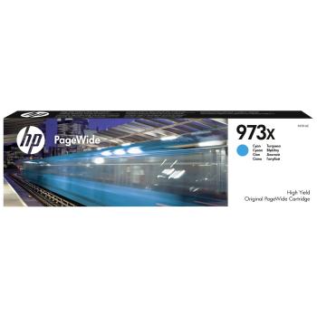 HP F6T81AE PageWide Tintenpatrone cyan No. 973 XL
