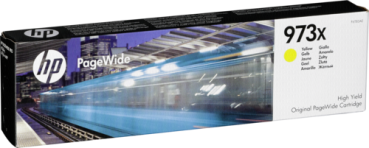 HP F6T83AE PageWide Tintenpatrone yellow No. 973 XL