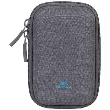 RIVACASE 7510 Digital Case Grau Canvas Material