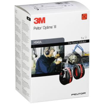 Peltor Optime III H540A Kapselgehörschutz 35 dB schwarz