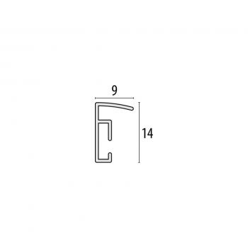 Preview: 4x1 ZEP New Easy gold      15x20 Kunststoff  Rahmen           KG3