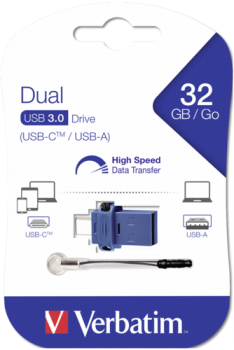 Verbatim Store n Go         32GB Dual Drive USB 3.0 / USB C