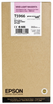 Epson Tintenpatrone vivid light magenta T 596  350 ml     T 5966