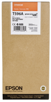 Epson Tintenpatrone orange T 596  350 ml             T 596A
