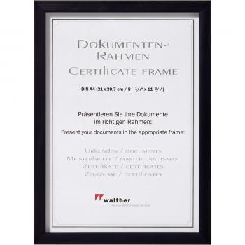 Walther Construction     21x29,7 Kunststoff schwarz DIN A4 JK130B
