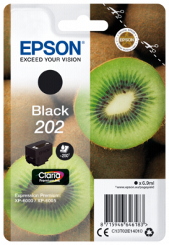 Epson Tintenpatrone schwarz Claria Premium 202        T 02E1