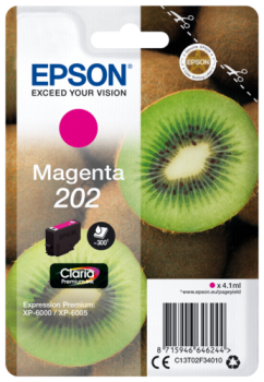 Epson Tintenpatrone magenta Claria Premium 202        T 02F3