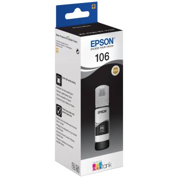 Epson EcoTank photo schwarz T 106 70 ml               T 00R1