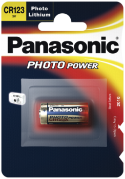 1x100 Panasonic Photo CR-123 A Lithium         VPE Masterkarton