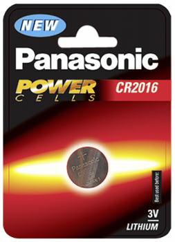 1x120 Panasonic CR 2016 Lithium Power   VPE Masterkarton