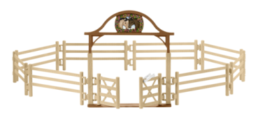 Schleich Horse Club        42434 Pferdekoppel mit Eingangstor