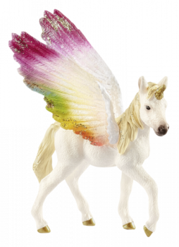 Schleich bayala            70577 Gefl. Regenbogeneinhorn, Fohlen