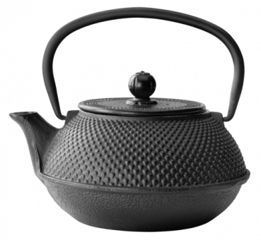 Bredemeijer Teekanne Jang   0,8l Gusseisen schwarz + Filter G001Z