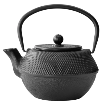 Bredemeijer Teekanne Jang   1,2l Gusseisen schwarz + Filter G002Z
