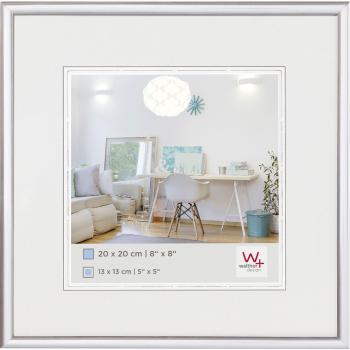 Walther New Lifestyle      20x20 Kunststoff silber         KV220S