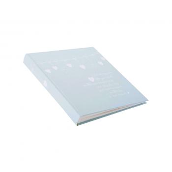 Goldbuch Poetry blue       30x31 60 weiße Seiten Babyalbum  15131