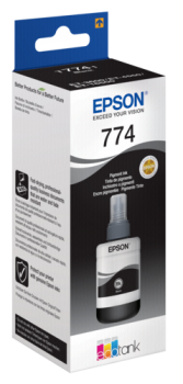 Epson Tinte schwarz T 774 140 ml              T 7741