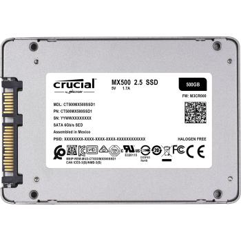 Crucial MX500 SSD 2,5" 500GB