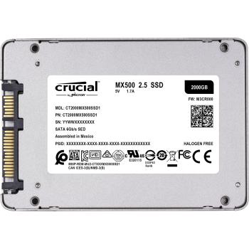 Crucial MX500 SSD 2,5" 2TB