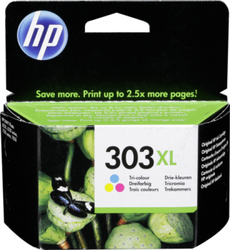 HP T6N03AE Tintenpatrone 3-farbig No. 303 XL