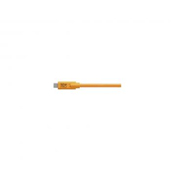 Tether Tools USB-C zu 2.0 Micro- B 5-Pin 4,60m orange
