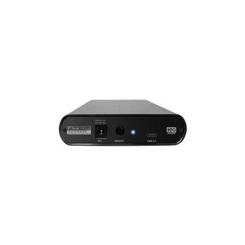 FANTEC DB-ALU31 schwarz 3,5 SATA USB 3.1 Typ-C