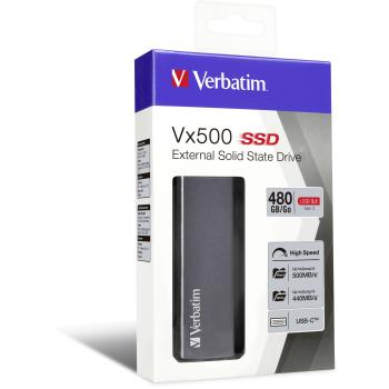 Verbatim Store n Go Vx500  480GB SSD USB 3.1