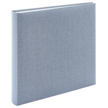 Goldbuch Summertime Trend2 25x25 60 weiße Seiten blau-grau  24607