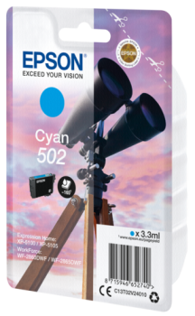 Epson Tintenpatrone cyan 502                       T 02V2