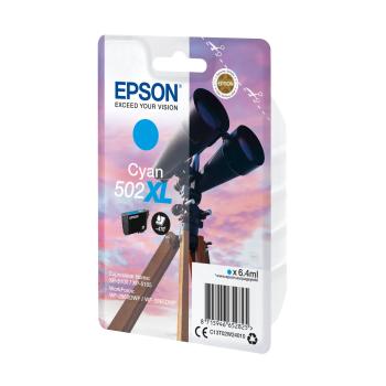 Preview: Epson Tintenpatrone cyan 502 XL                    T 02W2