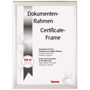 Hama Madrid weiß         21x29,7 Kunststoff DIN A4          66694