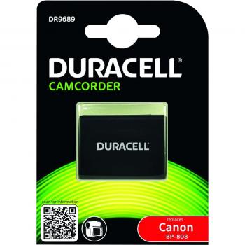 Duracell Li-Ion Akku 890mAh für Canon BP-808