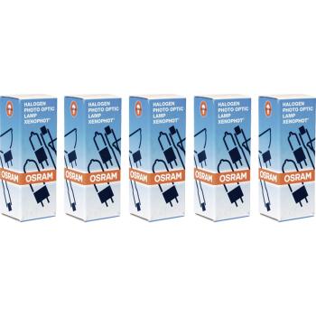 1x5 Osram HLX G6.35     24V/150W 64640