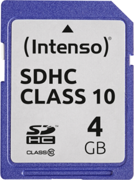 Intenso SDHC Card            4GB Class 10