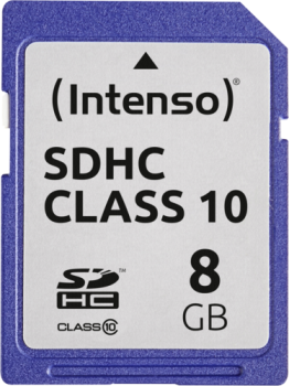 Intenso SDHC Card            8GB Class 10