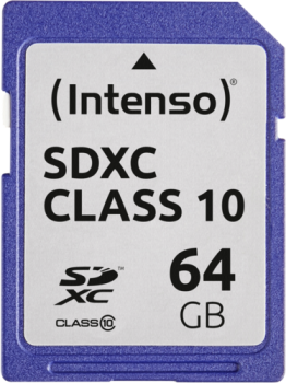 Intenso SDXC Card           64GB Class 10