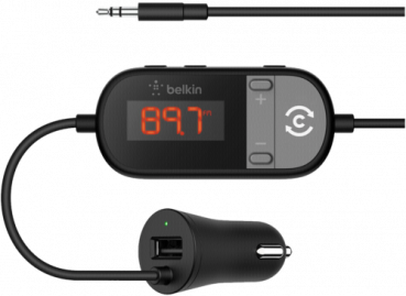Belkin TuneCast In-Car KFZ-FM Transmitter + 3,5mm Kab.F8Z880ea